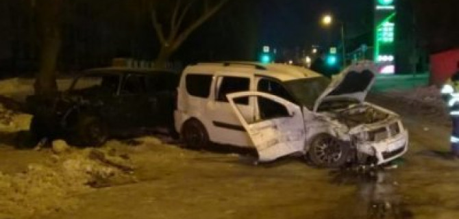 В Уфе в ночном ДТП пострадали пять человек