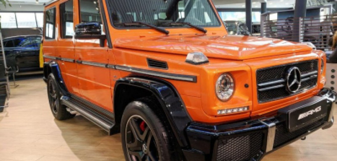 Мир сошел с ума. «Мерседес-Бенц» G-Класс 63 AMG Crazy Color edition в АВИЛОНЕ!