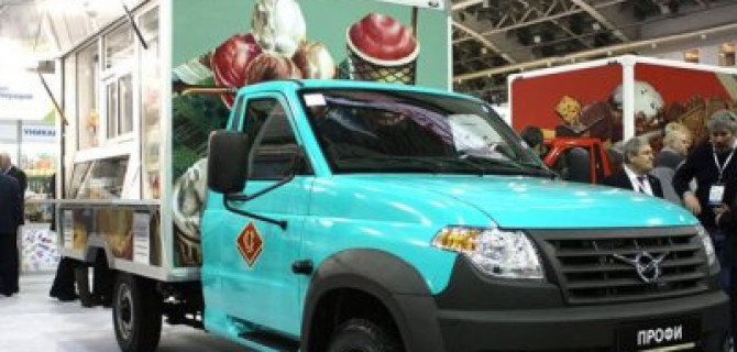УАЗ выпустил ларьки и холодильники на колёсах