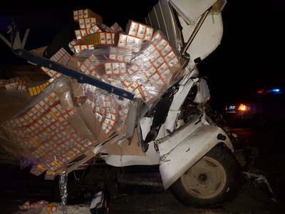 Водителя «ГАЗа» раздавило в ДТП в Башкирии (4)