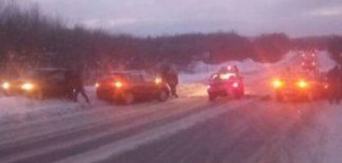 Ребенок оказался в больнице после ДТП на трассе «Кола-Мурмаши»