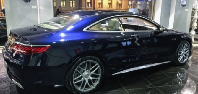 Совершенно новый «Мерседес-Бенц» S-Класс купе ворвался в АВИЛОН Воздвиженка!