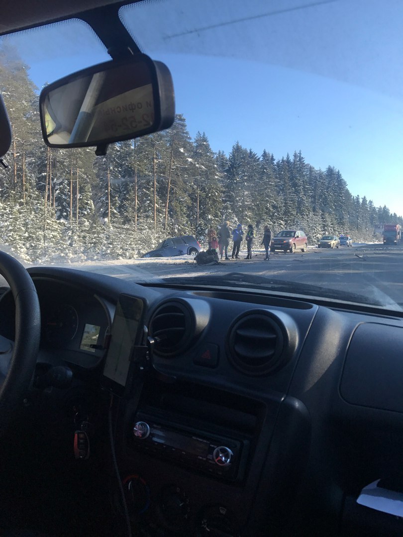 На «Скандинавии» произошло ДТП с пострадавшими (2)