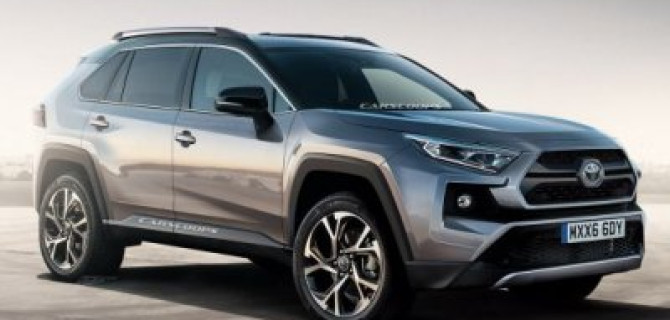 В Сети появился первый независимый тизер новой Toyota RAV4