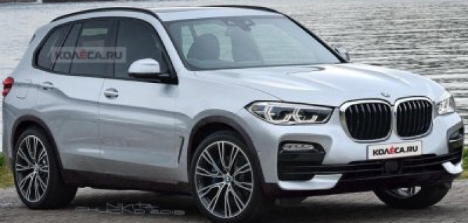 В Сети появился независимый тизер новой версии BMW X5 от российских дизайнеров