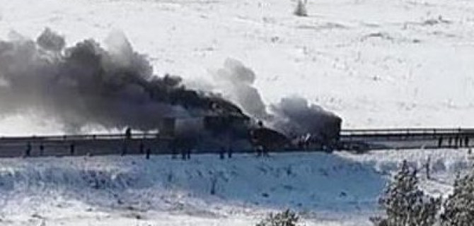 Три человека погибли в ДТП с фурами в Башкирии