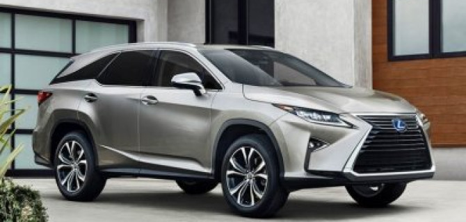 Трехрядный  Lexus RX 350L начал продаваться в России