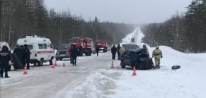Три человека погибли в ДТП в Коми