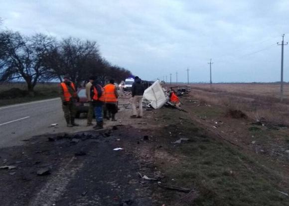 В Темрюкском районе произошло смертельное ДТП с автобусом (2)