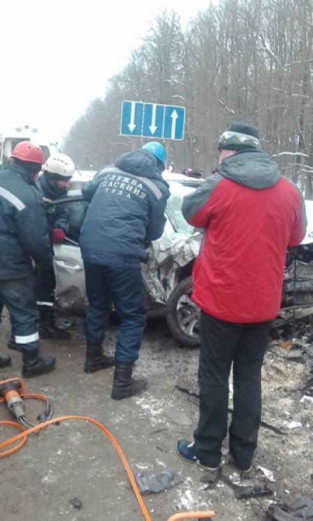 Шесть человек пострадали в ДТП под Тулой (1)