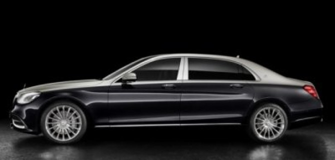 Новый Maybach решили сделать двухцветным
