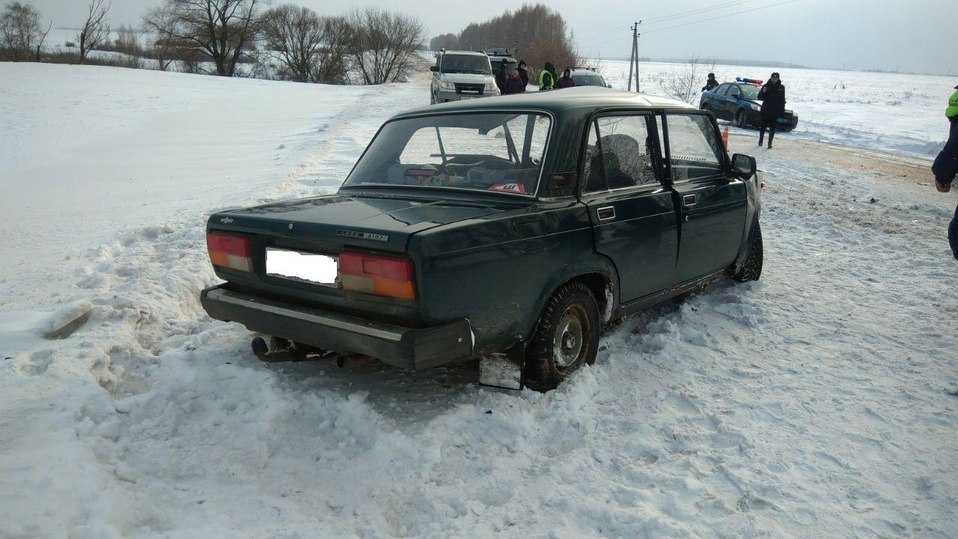 В ДТП в Мичуринском районе погиб водитель ВАЗа (3)