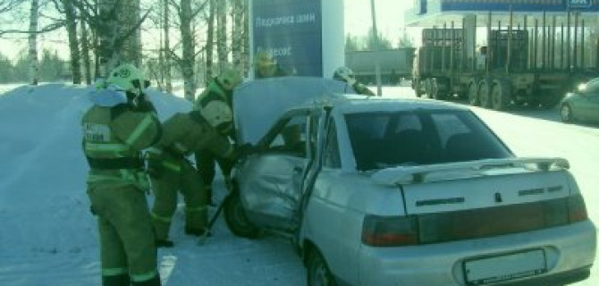 Женщина пострадала в ДТП в Карелии