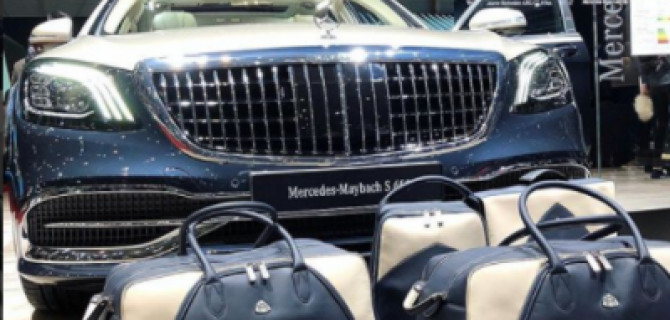 Новый Maybach в Женеве презентовали вместе с очками и сумками
