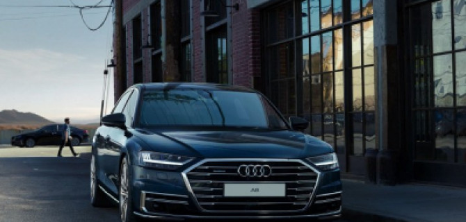 Эталон динамики и управляемости. Новый Audi A8 в Ауди Центре Север