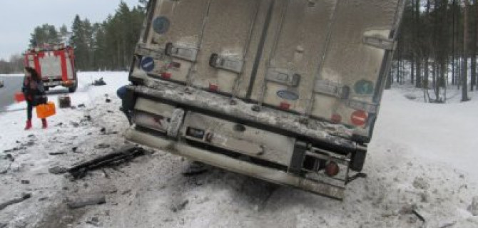 В ДТП на трассе «Кола» погиб водитель BMW