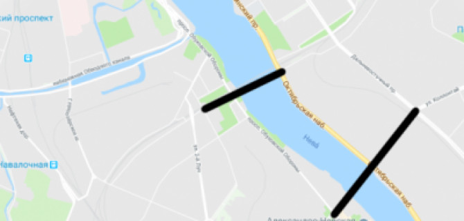 В Санкт-Петербурге появится второй неразводной мост через Неву