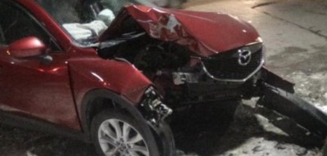 В Рязани Mazda врезалась в столб – погибла женщина