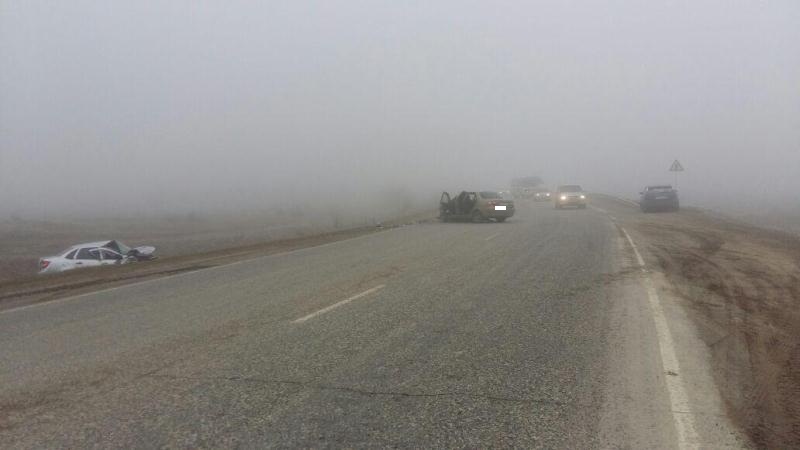 Три человека пострадали в ДТП в тумане на Ставрополье (1)
