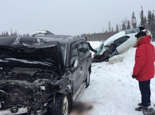 В ДТП в Сосногорском районе погиб мужчина и пострадали дети (1)