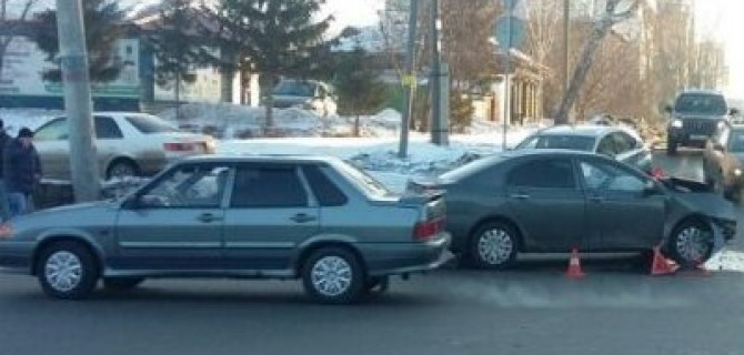 Три человека пострадали в ДТП в Омске