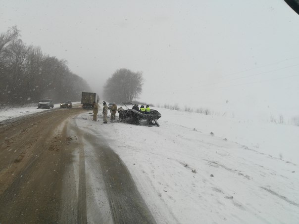Пять человек, включая детей, пострадали в ДТП под Воронежем (2)