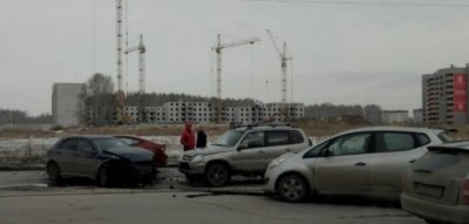 В Челябинске произошло массовое ДТП