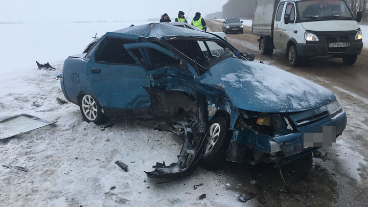 В ДТП под Уфой погиб человек (2)