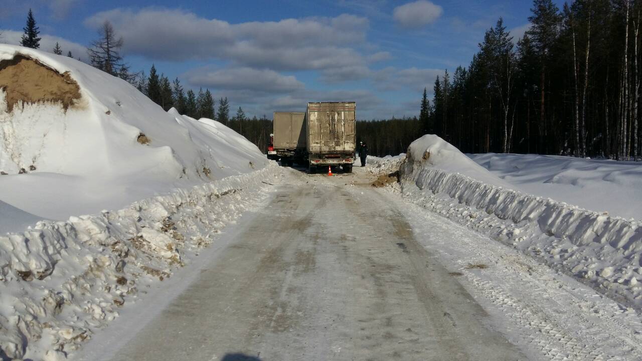 В Коми в ДТП с КамАЗом погиб человек (3)