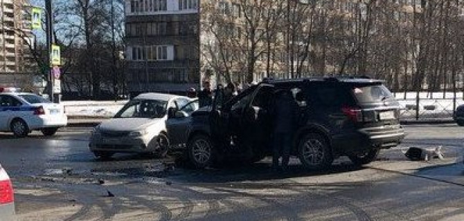 Ребенок пострадал в ДТП в Невском районе Петербурга