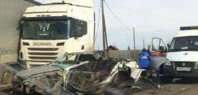 Три человека погибли в ДТП под Братском