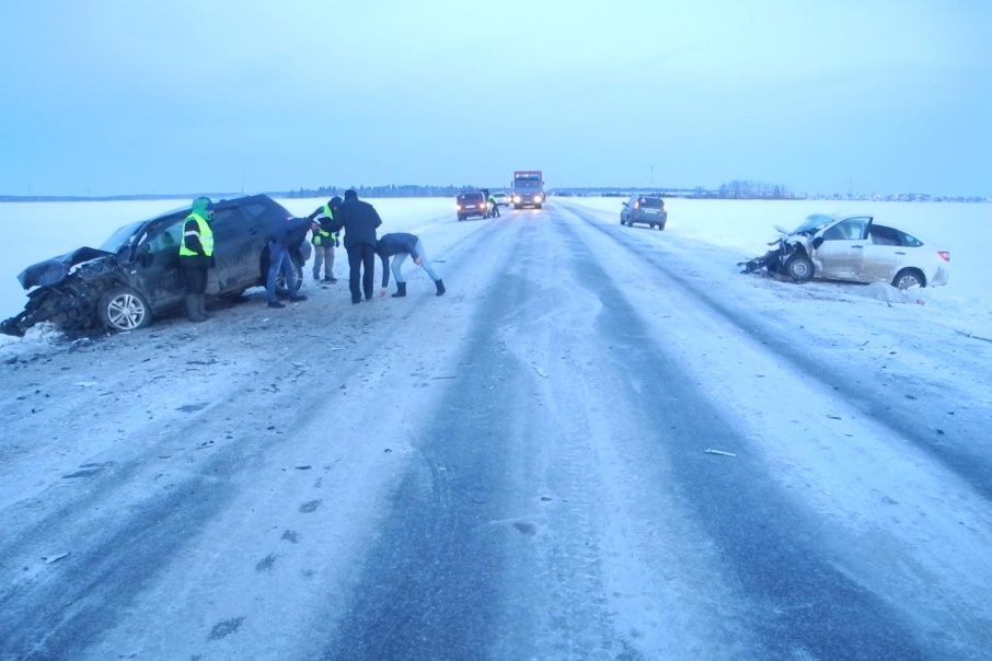 Женщина-водитель погибла в ДТП в Краснокамском районе