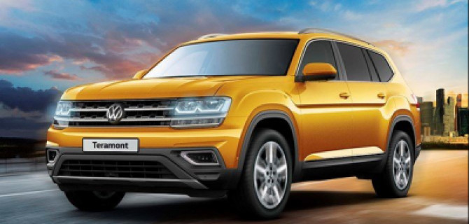 Volkswagen Teramont – яркая премьера весны.