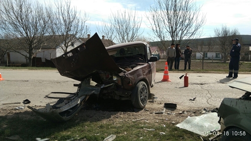 В лобовом ДТП в Белогорском районе погиб человек (1)