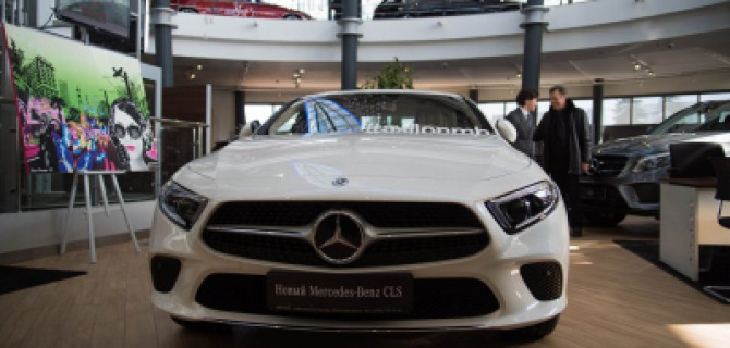 Новый CLS дебютировал в АВИЛОН «Мерседес-Бенц» 