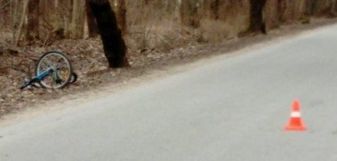 Под Зеленоградском BMW сбило 13-летнюю велосипедистку