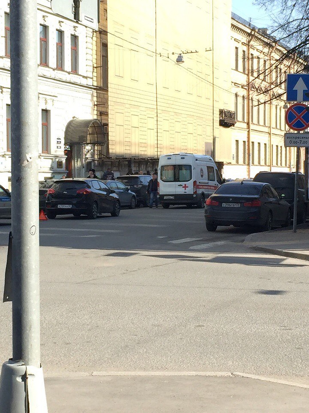 В Петербурге на Большой Морской насмерть сбили женщину