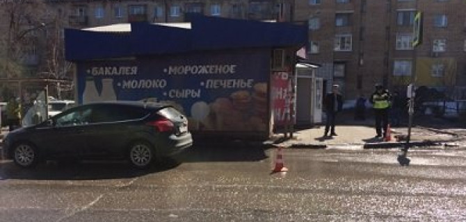 В Самаре иномарка сбила мальчика на переходе