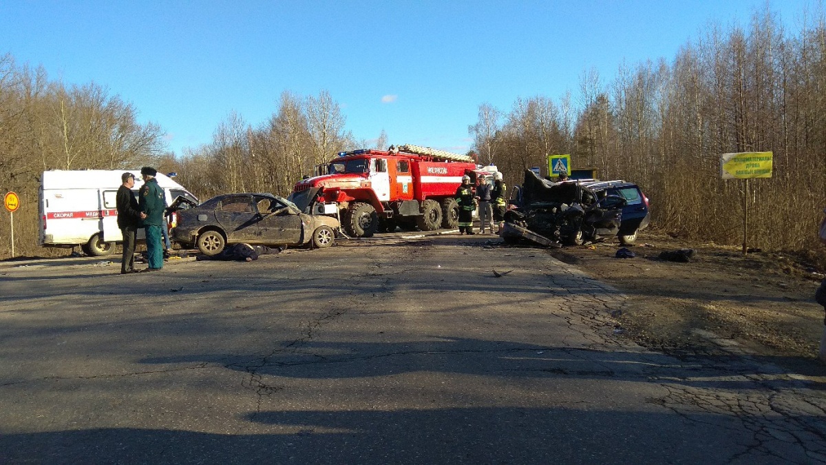 Три человека погибли в ДТП в Навашинском районе Нижегородской области