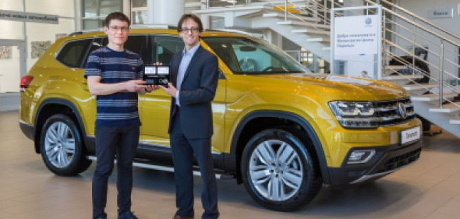 Volkswagen Teramont передан первому российскому клиенту