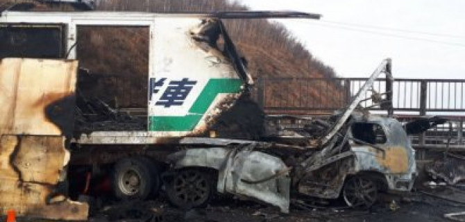 В Хабаровске два человека сгорели в угнанном «Лексусе»