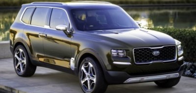 В KIA утвердили дизайн нового внедорожника KIA Telluride