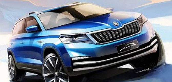 Skoda показала тизер нового внедорожника, сделанного для китайцев