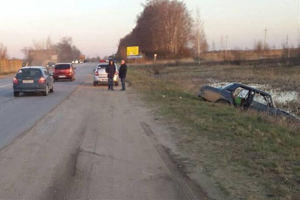 В ДТП под Тулой пострадали двое взрослы и двое детей (2)