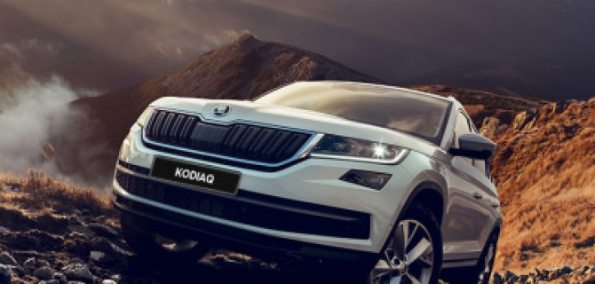 Семейный внедорожник Škoda Kodiaq уже в продаже