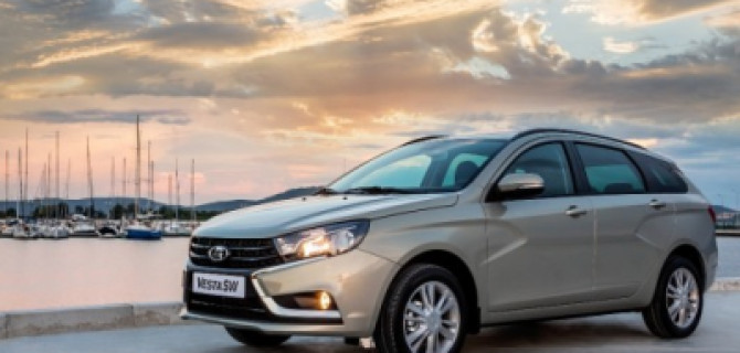 Универсал Lada Vesta SW начал продаваться в Европе