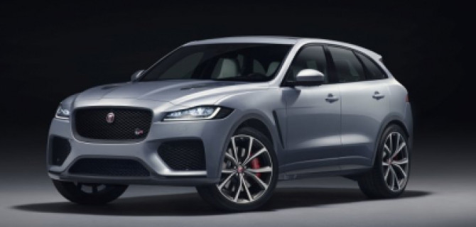 Новый Jaguar F-Pace SVR: 550 лошадиных сил под капотом