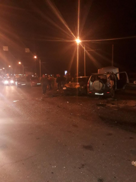 Четыре человека пострадали в массовом ДТП под Рязанью (1)