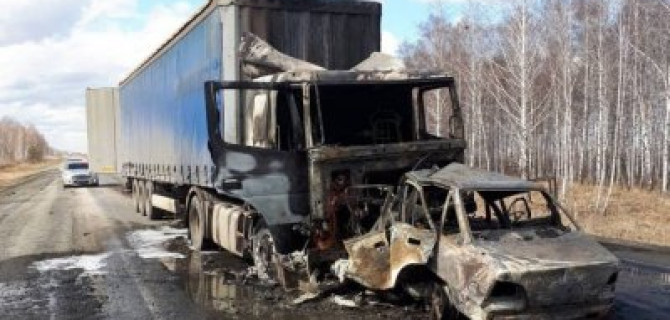 Водитель Daewoo погиб в ДТП на трассе Тюмень — Омск