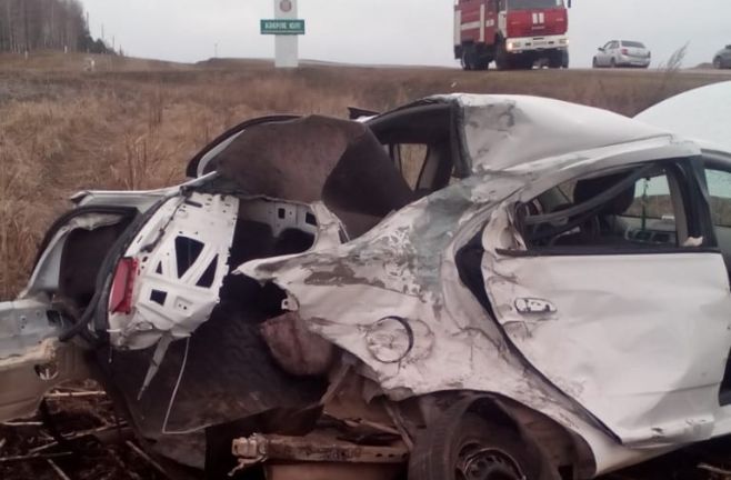 Три человека пострадали в ДТП в Азнакаевском районе Татарстана (1)